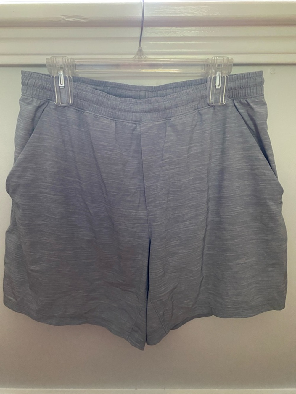 Lululemon Men’s Casual Everyday Knit Shorts in Heather Gray